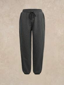 Courvante Set de 3 pantalones de chándal holgados para hombre con bolsillos en diagonal y cintura con cordón - Multicolor - Ver 6