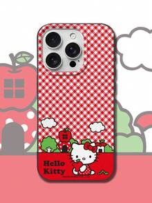 HELLO KITTY AND FRIENDS | SHEIN Sanrio Hello Kitty 柔軟 TPU 手機殼 防震保護套 適用於所有 iPhone 機型 17 16 15 14 13 12 11 Pro Max - 彩色 - 查看 2