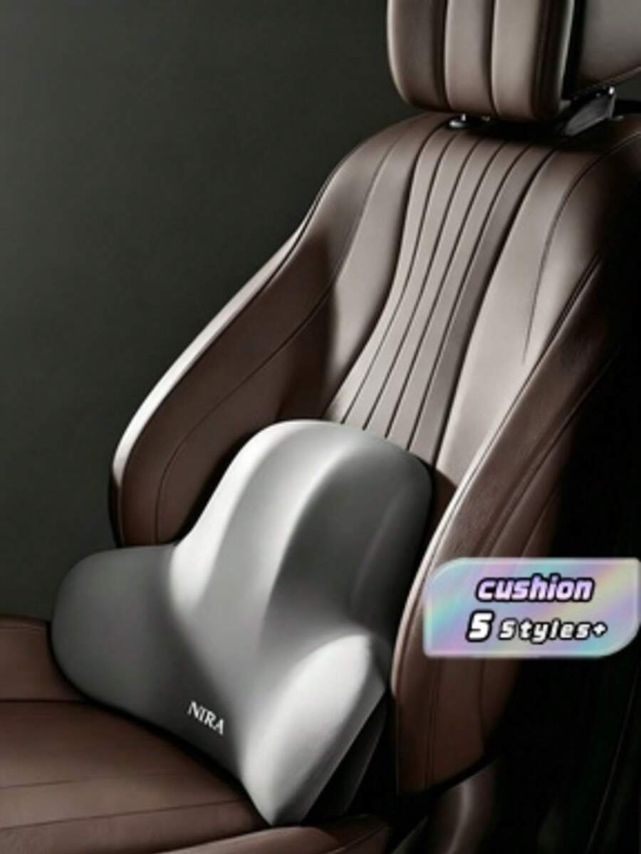 Single‑Piece Lumbar Support Cushion Set For Office Chairs, Featuring A Memory‑Foam Backrest With A Comfortable Pressure‑Relief Design. Suitable For Home And Office Use, It Is A Great Gift Choice For Birthdays And Graduations. - size - View 1