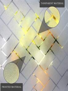1 Roll Of Frosted Window Film, No Glue Required, Electrostatic Adsorption, Privacy Protection, Opaque, UV Resistant, Suitable For Bathrooms, Kitchens, And Offices. - multicolor - View 7
