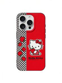 HELLO KITTY AND FRIENDS | SHEIN Sanrio Hello Kitty 柔軟 TPU 手機殼 防震保護套 適用於所有 iPhone 機型 17 16 15 14 13 12 11 Pro Max - 彩色 - 查看 6