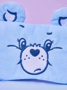 Care Bear X Joivida 1個可愛刺繡熊睡眠眼罩，柔軟遮光設計，男女適用，適合午睡、旅行、居家放鬆、辦公室、日常睡眠輔助，也是週年紀念、生日或聖誕襪填充物的獨特個性化禮物 - 彩色 - 查看 7