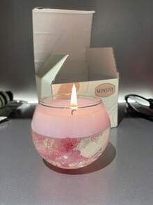 1box Preserved Dried Flower Scented Candle High Aesthetic Decorative Ornament Creative Gift For Wedding Favors Birthday Present Home Bedroom Indoor Romantic Fragrance Decor Accessory - Multi Scents - View 4