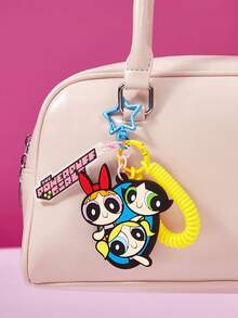 THE POWERPUFF GIRLS X Joivida 鑰匙圈 包包裝飾掛鍊 - 彩色 - 查看 3