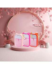 غطاء سيليكون متوافق مع بخاخ معقم اليدين، غطاء واقي مع سلسلة مفاتيح ل- Power Mist و Glow Mist بحجم 1 أونصة سائلة، إكسسوار بخاخ معقم اليدين - متعدد الألوان - مشاهدة 5