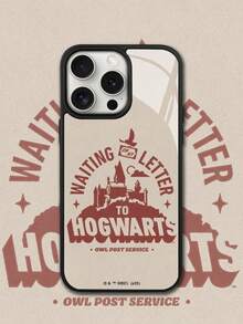HARRY POTTER X SHEIN Harry Potter 1 卡通二合一壓克力+TPU材質防摔手機殼，可作為節日禮物，適用於 11 12 13 14 15 16 17Pro /Promax/14 15 16 Plus，男女皆宜 - 彩色 - 查看 2