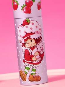 Strawberry Shortcake X SHEIN 8ML/0.27 OZ 1件裝 可愛甜美草莓卡通可旋轉便攜香水瓶，可重複使用便攜補裝噴霧瓶，適合旅行與日常使用，情人節完美禮物，送給親友的迷你香水瓶 - 粉色 - 查看 4