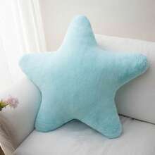 1pc 18cm/40cm Fluffy Star Pillow, Soft Five-Pointed Star Plush Cushion, Cute Throw Pillow For Sofa Bedroom Decor - Multicolor - View 8