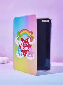 Care Bear X Joivida 1pc Tablet Protective Case Cover With Adorable Pattern, PVC Material, Precise Port Cutouts, Foldable Stand Design, Daily Protection And Style, For Compatible With IPad, Multiple - Multicolor - View 3