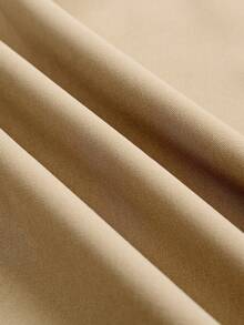Louniche Women's Solid Color Zipper Casual Daily Jacket Everyday Work Beige Summer - Apricot - View 4