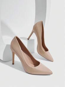Beige mirror PU