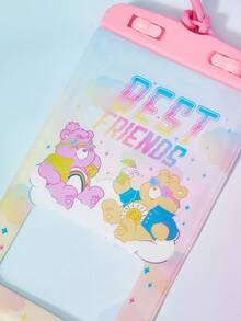 Care Bears 防水手機防水袋 觸控螢幕兼容 游泳潛水漂流河川徒步溫泉水上樂園 浮力氣墊不下沉 IPX8 防水密封 掛繩頸帶 透明高清大容量 通用 7.2 吋以下所有手機 - 查看 6