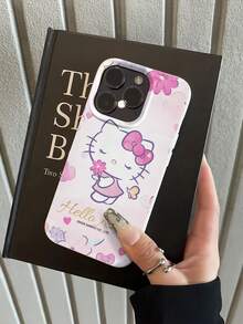 HELLO KITTY AND FRIENDS | SHEIN Sanrio Hello Kitty 柔軟 TPU 手機殼 防震保護套 相容所有 iPhone 機型 17 16 15 14 13 12 11 Pro Max - 彩色 - 查看 7