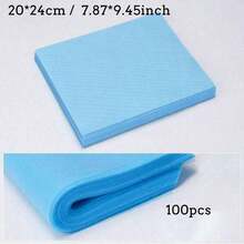 Filter Pengumpul Debu Kuku 100 Buah 19*24cm/Lembar Kertas Filter Pengumpul Debu Penyedot Debu Kuku Pengganti Anti Debu untuk Kertas Filter Penyedot Debu Kuku Aksesori Debu Mesin Manikur - MultiWarna - View 9