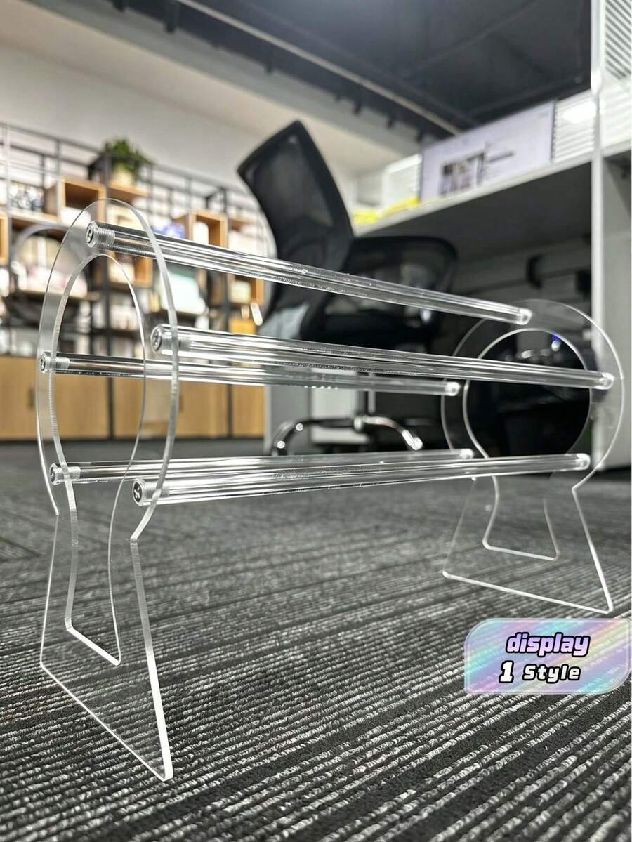 Clear Acrylic Headband Storage Rack, Headband Display Stand, Headband Organizer Holder, Home Decor For Women And Girls - Clear - View 1