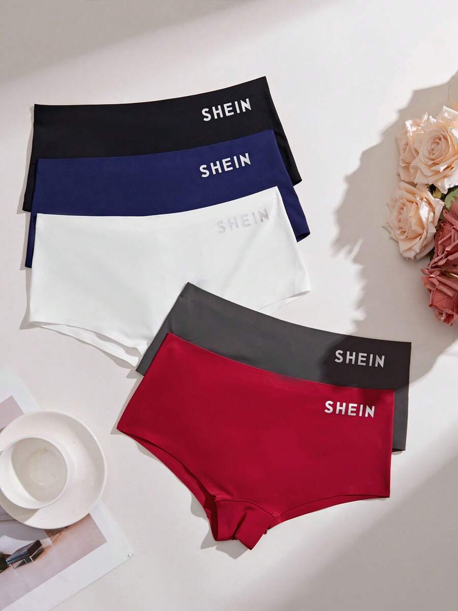 Snug Zone 5件/包 極簡無痕內褲，日常休閒 - 彩色 - 查看 1
