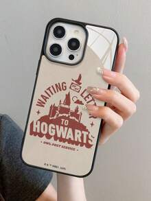 HARRY POTTER X SHEIN Harry Potter 1 卡通二合一壓克力+TPU材質防摔手機殼，可作為節日禮物，適用於 11 12 13 14 15 16 17Pro /Promax/14 15 16 Plus，男女皆宜 - 彩色 - 查看 10