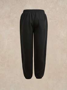 Courvante Set de 3 pantalones de chándal holgados para hombre con bolsillos en diagonal y cintura con cordón - Multicolor - Ver 5