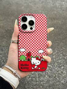 HELLO KITTY AND FRIENDS | SHEIN Sanrio Hello Kitty 柔軟 TPU 手機殼 防震保護套 適用於所有 iPhone 機型 17 16 15 14 13 12 11 Pro Max - 彩色 - 查看 3