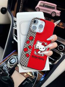 HELLO KITTY AND FRIENDS | SHEIN Sanrio Hello Kitty 柔軟 TPU 手機殼 防震保護套 適用於所有 iPhone 機型 17 16 15 14 13 12 11 Pro Max - 彩色 - 查看 5