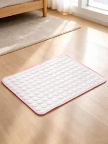 Washable Cooling Mat For Dogs, Ice Silk Self-Cooling Pet Cool Blanket, Portable Heat Relief Pad For Indoor Outdoor Car Travel Use - Pink - View 10