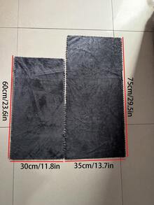 SHEIN 3/6 件超细纤维珊瑚绒手巾套装，超强吸水面巾，多用途用于擦干头发、擦干水、擦车、运动、旅行等，浴室用品家居浴室装饰夏季 - 深灰色 - 查看 13