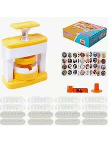 1 Set Of Portable Badge Making Machine, DIY Embossing Machine Badge Punching Tool Kit, Multi-Functional Creative Embossing Machine Badge Punching Tool Kit, Suitable For Children's Handicrafts, Ideal DIY Gift Set, Perfect For School Projects - Multicolor - View 9