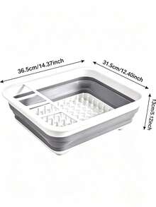 Foldable Bowl Rack, Storage Rack, Sink, Foldable Dishwashing Basin, For Placing Bowls, Chopsticks, Plates, Storage Of Bowls, Chopsticks, Plates, Folding Drip Rack - Multi-size - View 3