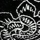 White line on black background