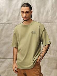 Norleigh Men's Summer Washed Vintage Casual Streetwear T-Shirt,Vintage T Shirts - Light Yellow - View 5