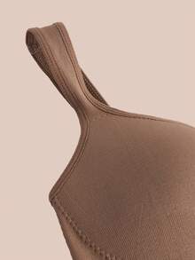SHEIN Sports Women's Plus Size Solid Color Seamless Sports Bra - Multicolor - View 8