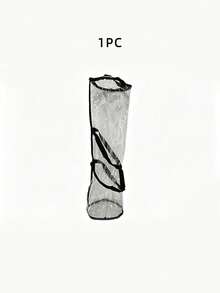 Transparent Gift Packaging Storage Bag, Holiday Paper Tube Storage Bag, PVC Packaging Paper Storage Bag With Zipper And Handle, Portable Tubular Container, Transparent Gift Packaging Storage Container, Large Capacity With Pocket, Foldable Packaging Paper Storage Rack - Black - View 16