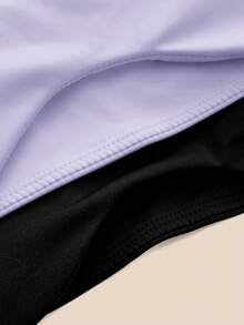 SHEIN Cheerettes 女款素色休閒日常細肩帶運動內衣 2件組 - 彩色 - 查看 10