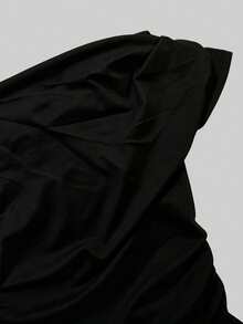 IslaSuriya قطعتان من تي شيرتات نسائية صيفية بطبعة نقاط منقطة مكشكشة بدون أكتاف - متعدد الألوان - مشاهدة 3