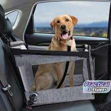 Large Size Pet Car Seat Cushion, Pet Carrier Pad For Car Seat - Multicolor - View 1