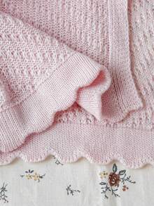 SHEIN Tween Girl Pale Pink Sweet Cardigan With Tie Front, Casual Daily Commute Sun Protection Top, Elegant Fun Vacation Cardigan, Fall/Winter - Pink - View 5