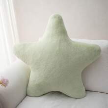 1pc 18cm/40cm Fluffy Star Pillow, Soft Five-Pointed Star Plush Cushion, Cute Throw Pillow For Sofa Bedroom Decor - Multicolor - View 5