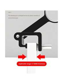 1 Easily Installable Adjustable Window Lock, No Drilling Required, Detachable Window Stop Handle, Fixed Furniture And Door Latch - multicolor - View 6