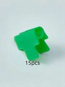 Heavy Duty Greenhouse Film Clips Clamps For Garden Arch Tunnel Shade Netting Hot House Plant Cover Fixing Accessories Rustproof UV Resistant Easy Secure Grip Windproof Reusable Fiberglass Pole Membrane Fastener Holders - Green - View 13