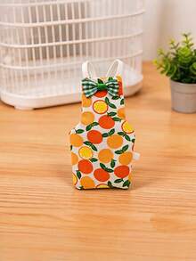 6/1pc Reusable & Washable Parrot Diapers – Cute Fruit Pattern Bird Flight Suit With Waterproof Inner Layer For Small Pet Birds, Cockatiel, Budgie, Lovebird - multicolor - View 8