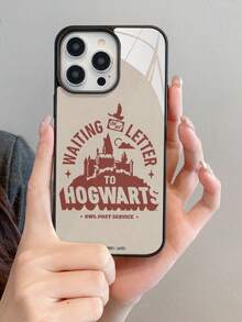 HARRY POTTER X SHEIN Harry Potter 1 卡通二合一壓克力+TPU材質防摔手機殼，可作為節日禮物，適用於 11 12 13 14 15 16 17Pro /Promax/14 15 16 Plus，男女皆宜 - 彩色 - 查看 9