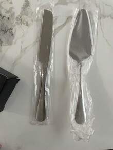 1套2件組蛋糕切刀組,適用於婚禮、廚房日常,含蛋糕刀與蛋糕鏟,披薩刀與披薩鏟,適用於披薩、派切片、甜點分裝、糕點切割與蛋糕分裝 - 彩色 - 查看 14