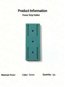 1PC Wall-Mounted Router Socket Holder - Non-Perforated Plastic Cable Organizer For Data/Wire Storage - Multicolor - View 16