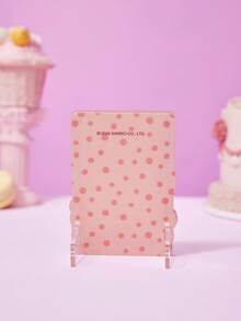 HELLO KITTY AND FRIENDS | Joivida 1pc Cartoon Pattern Acrylic Magnetic Photo Frame Display Stand, Fits Mini 3-Inch Photos, Upright Design. Available In Two Cute Border Colors: Purple And Pink. Minimalist And Creative. Great For Party, Birthday, Holiday Gifts, Or Home And Desk D Ration. Magnets Not Included - one-size - View 7