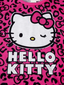 HELLO KITTY AND FRIENDS | SHEIN Kleine Mädchen Buchstaben Cartoon Muster Kurzarm T-Shirt und Shorts Lässig Alltag Set - Verschiedenfarbig - Übersicht 4