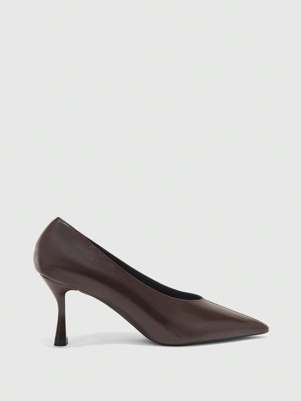 CUCCOO BIZCHIC Simple Pointed Stiletto High Heels, Commuting Versatile Low Vamp Shoes, Women's Temperament Banquet High Heels Women's Shoes