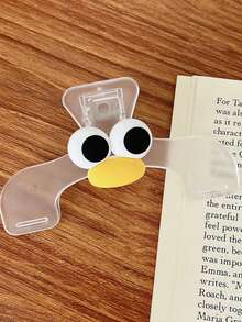 DIY 卡通香腸造型書籤夾 / 大號文具夾－適用於閱讀、手帳與備忘錄，創意實用，需自行組裝（附背膠可自行黏貼） - 多色 - 查看 5