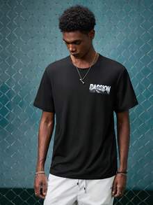 EVRINFINITE 3pcs Unisex Casual Comfy Round Neck T-Shirts Tees With Racing Element Prints - Multicolor - View 4