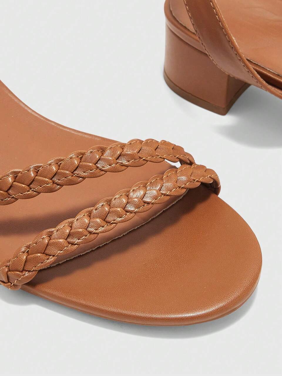 CUCCOO BIZCHIC Women's Shoes, Fashion Commuter Casual Vacation Versatile Thick Heel Mary Jane, Word With High Heel Sandals