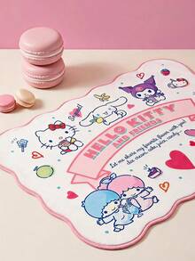 HELLO KITTY AND FRIENDS | Joivida 1件授權卡通地毯，柔軟絨毛地板墊，可愛角色設計，舒適多彩家居裝飾，適合臥室、客廳、沙發或兒童房，為您的空間增添趣味與舒適感 - 1PC - 查看 5